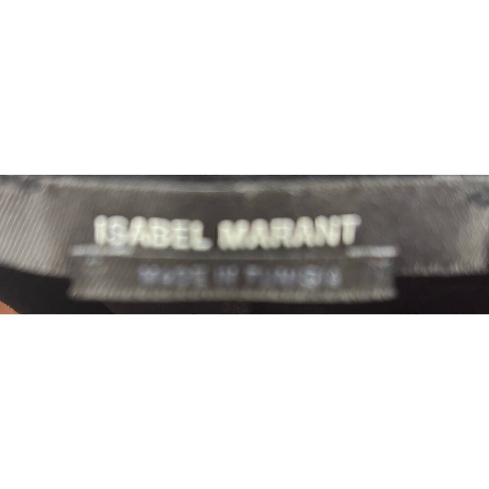 Isabel Marant Cut-Out Stretched Bodysuit in Black NWOT Size 38/Small - Picture 7 of 8